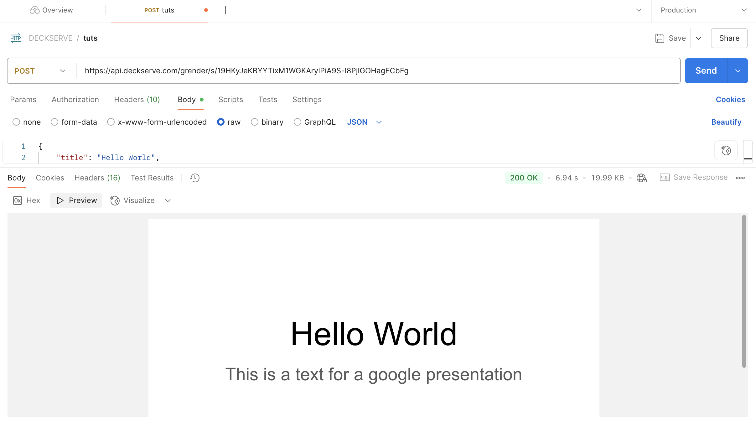 Google Slides and Docs to PDF/PPT/DOCX API for document automation How ...